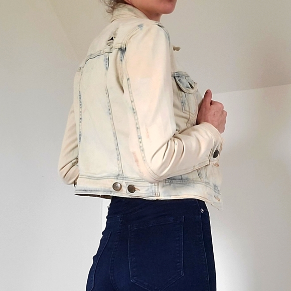 FREE PEOPLE - Denim jacket - Picture 3 of 11